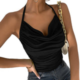 Débardeur sexy à bretelles pour femmes