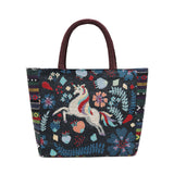 Sac à glissière en toile