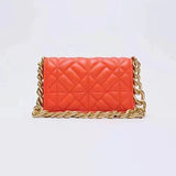 Sac à bandoulière à une épaule avec chaîne à la mode