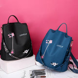 Sac Á Dos Brodé Imperméable